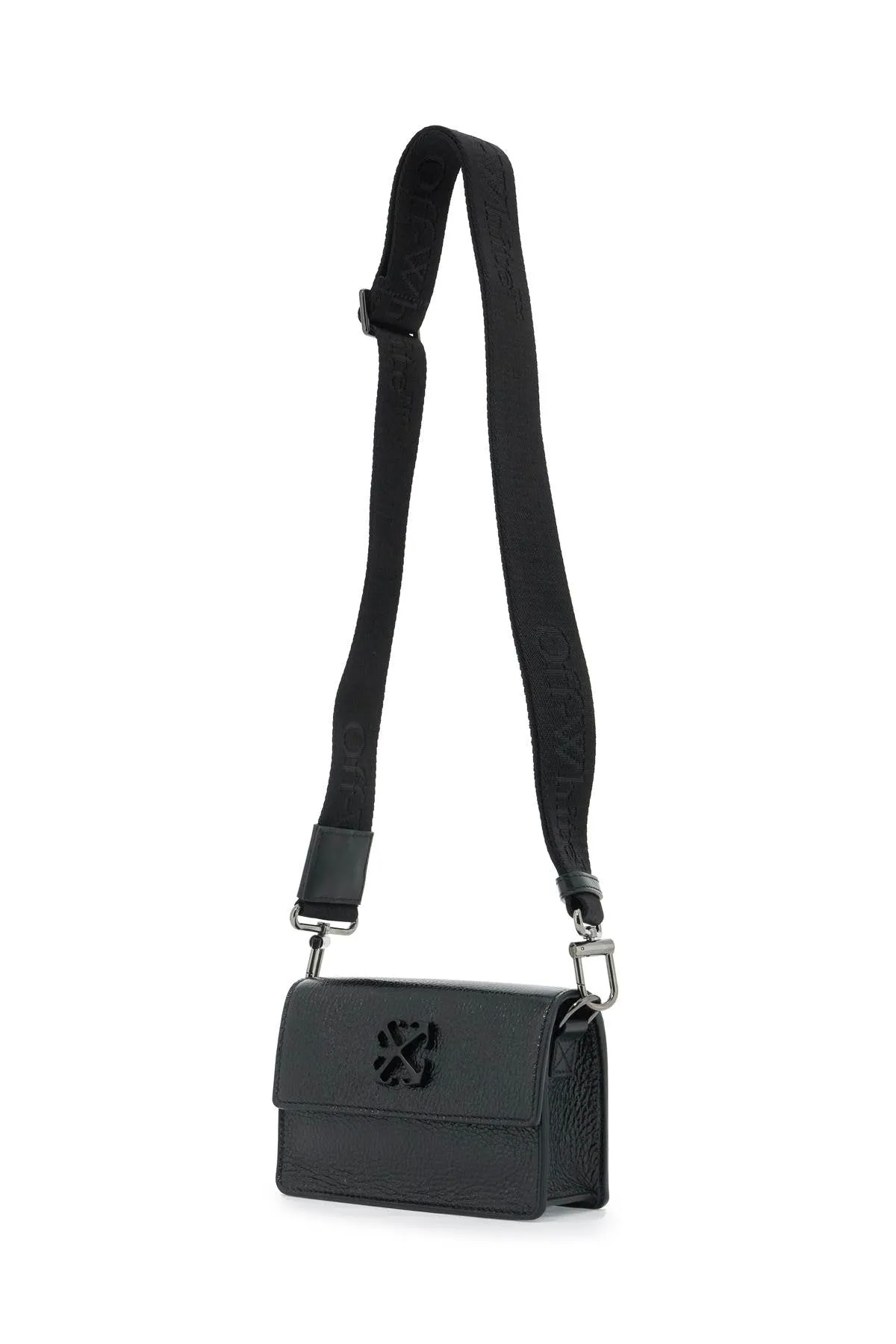 OFF-WHITE soft mini jitney shoulder bag