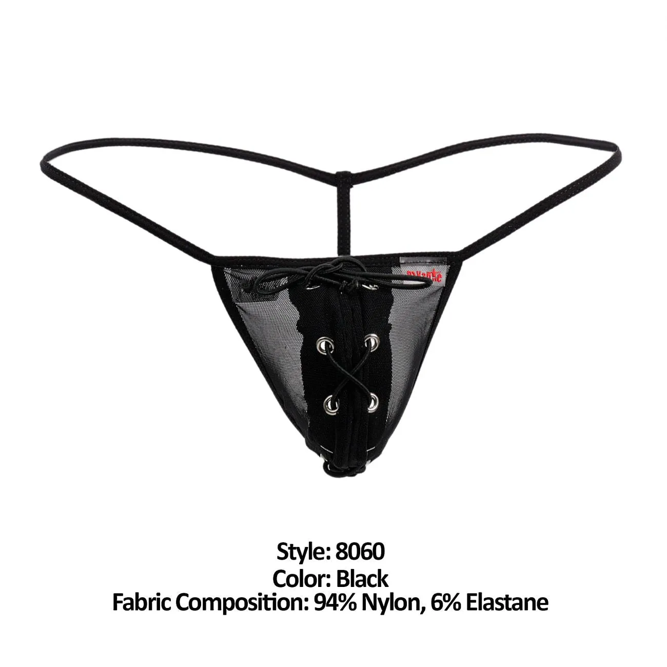 Pikante 8060 Power Thongs Black