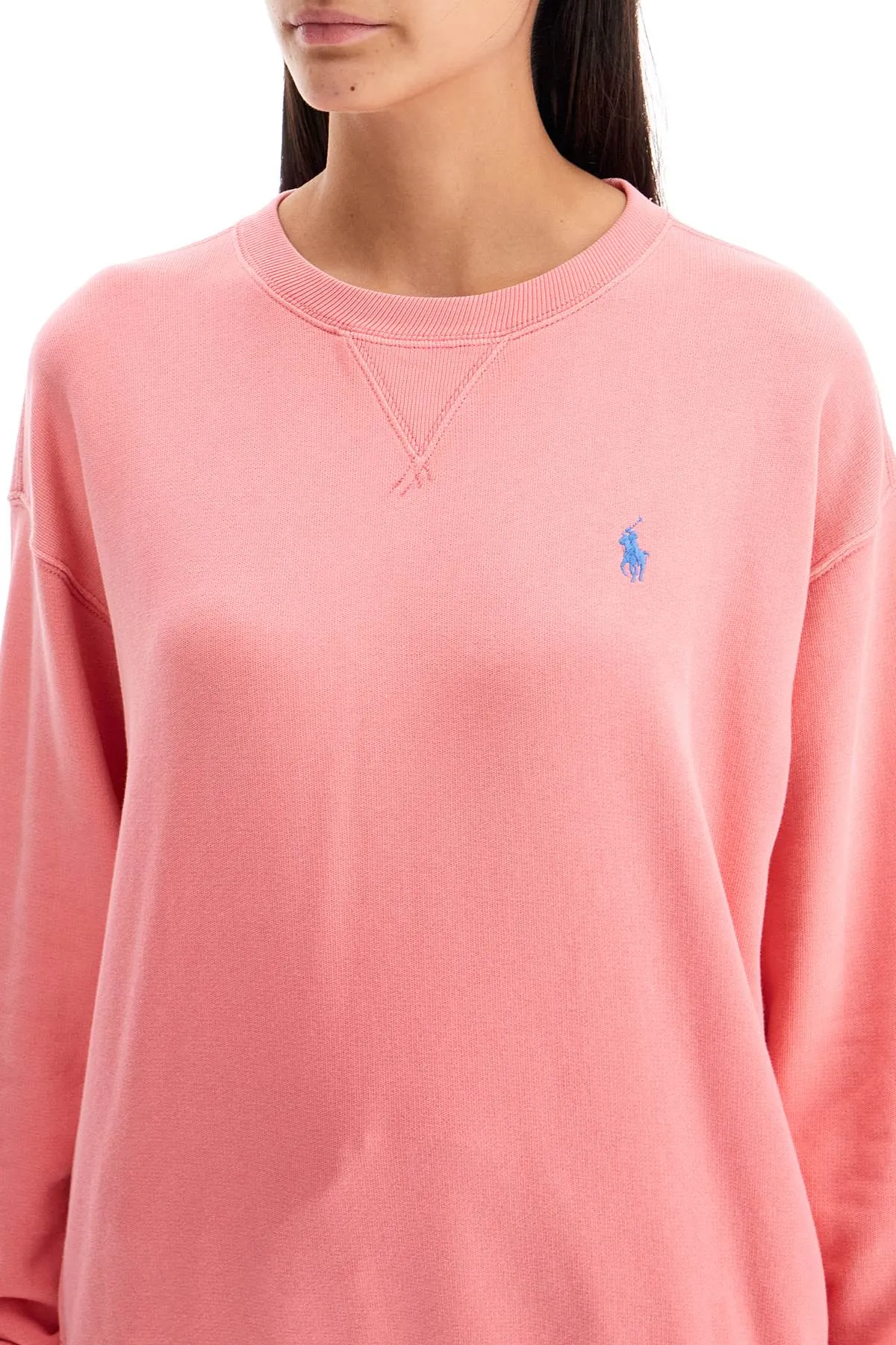 POLO RALPH LAUREN embroidered logo sweatshirt