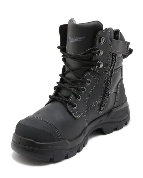 RotoFlex 9061 Zip Side Safety Boot - Black