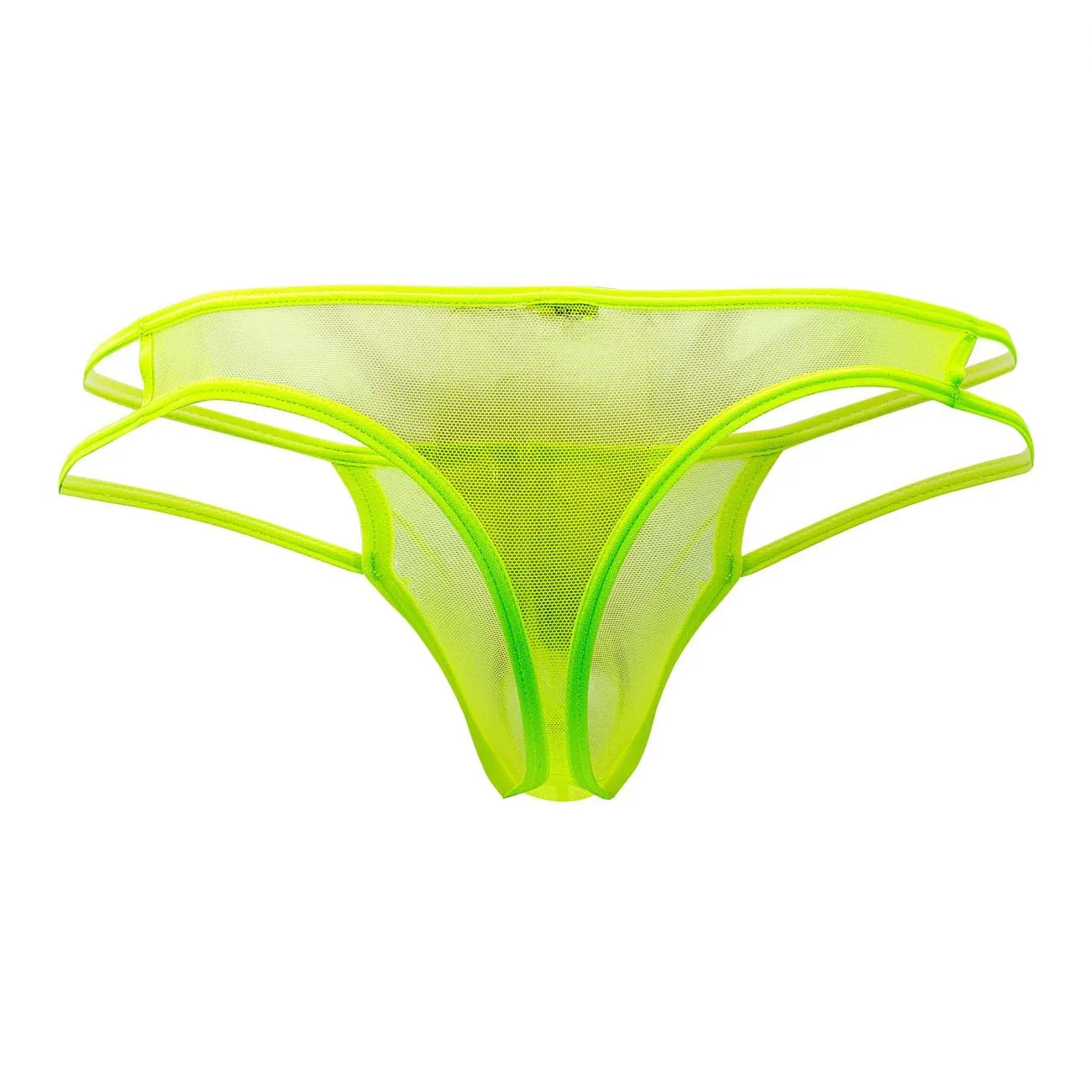 SALE - CandyMan 99435 Mesh Thongs Green