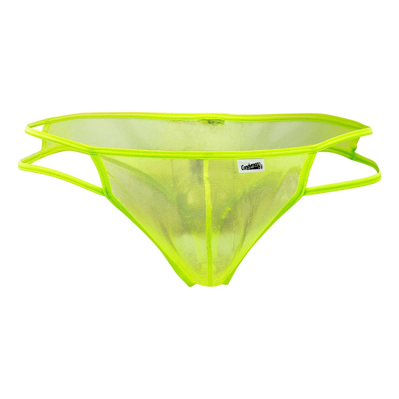 SALE - CandyMan 99435 Mesh Thongs Green