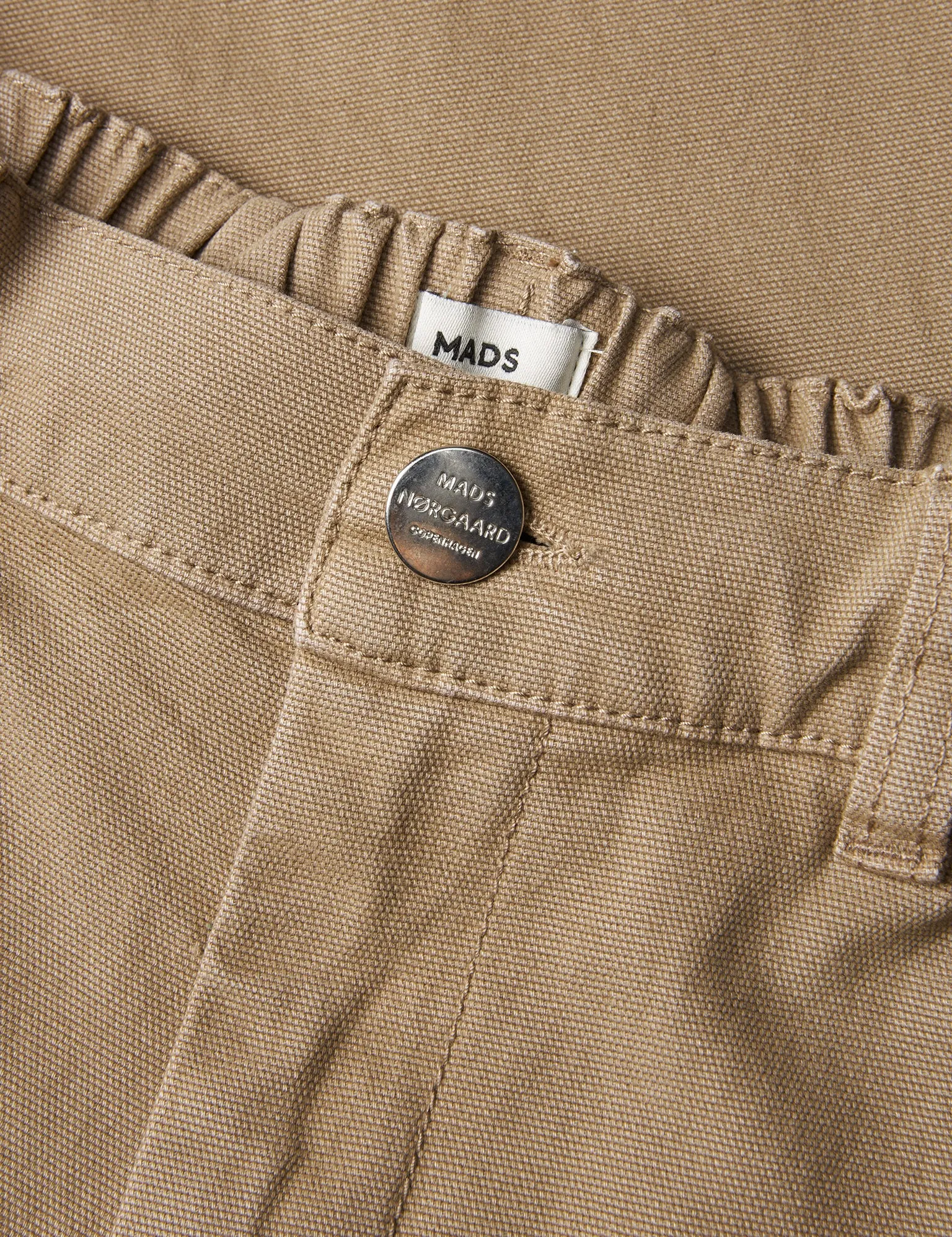 Soft Canvas Cargoni Pants, Lead Gray