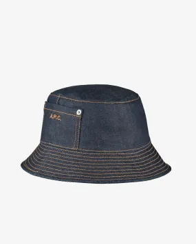 Thais Bucket Hat Indigo