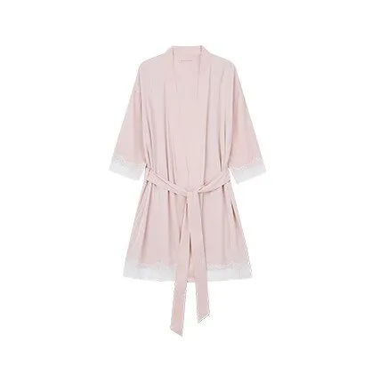 Women's Laced Chiffon Dressing Gown