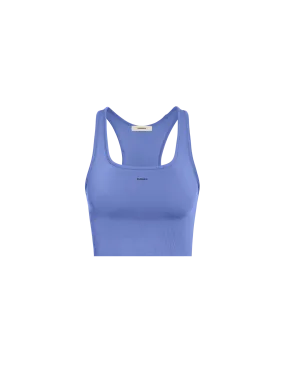 Women's Plant-Stretch Compressive Sports Bra—Iris Purple