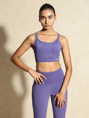 Yoga Strap Back Bra Iris